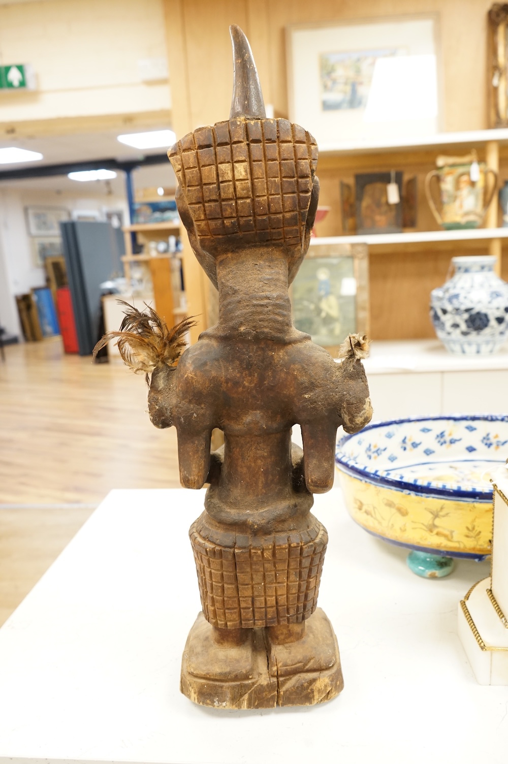 African art - a Songye Nkishi power figure, 62cm